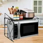 Microwave Shelf Stable Kitchen Microwave Stand for Countertop Office Desk