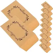 MINAOLULUS 50 Pack Mini Paper Envelopes Self-Sealing Cash Envelopes for Budgeting Little Reusable Coin Pockets Paper Cash Bags Moisture-Activated Sealing