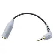 Boya By-CIP2 3.5mm TRS to TRRS Audio Adapter For iPhone/iPad/Android Device