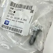 Vauxhall Astra H Body Undertray Guard 1x Hex M8 Head Screw Genuine Opel 11103471