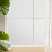 2 Rolls 17.5 X 78.7inch Frosted Glass Window Film, Bathroom Window Privacy Fi...
