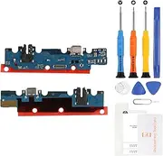 for Samsung Galaxy Tab A7 Lite LTE T225 T220 8.7" USB Type-C Charging Port Flex Cable Replacement with Tools - Compatible with SM-T225 SM-T220 T225USBPORT Models (Dock Connector Board Repair Kit)
