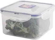 Lock & Lock 70071 Classic Short Square Container, Clear