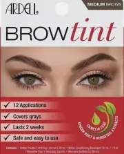 Ardell Brow Tint Medium Brown, Complete Brow Tinting Kit