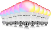 Smart Light Bulbs, Alexa Light Bulb, Wifi Light Bulbs, RGBCW Color Changing Ligh