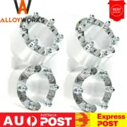 4PCS 50mm 6 Stud Wheel Spacers Fit Toyota Land Cruiser Patrol Pajero Hilux Prado