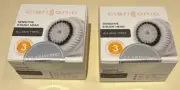 2 Clarisonic Replacement Brush Head Single Packs For Sensitive Skin