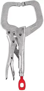 6 In. Torque Lock Locking C-Clamp Pliers with Regular Jaws