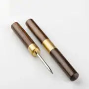 Stainless Steel Ice Pick with Wooden Handle Manual Ice Carving Tool Ice Crus`eo