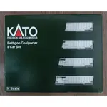 KATO  SCALE BETHGON COALPORTER 8 CAR SET