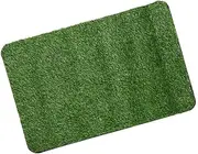TOGEVAL Artificial Turf Door Mat Non Slip Fake Grass Outdoor Rug for Entryway Porch Patio Easy to Clean and Maintain Realistic Appearance Durable Design