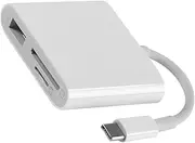 HOLIDYOYO USB C Memory Card Reader Hub Compact OTG Adapter for Cards USB Reader for Phones Tablets Laptops Portable and Lightweight Device for