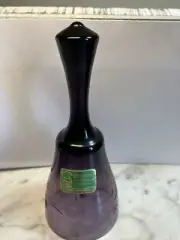 VTG Lausitzer Petite Hand Blown Purple Crystal Bell