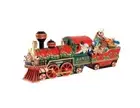 RARE! Fitz & Floyd Santa Express Cookie Jar 19/1951~Christmas Train~NEW