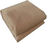 400x500cm Heavy Duty Tan Canvas Tarp Tarpaulin Sun Blocked Waterproof Dustproof