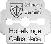3 Swords Germany - 100 (10x10) PIECES replacement refill blades for callus remover - Made in Solingen GERMANY