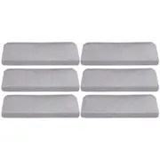 Self adhesive Cling Non Slip Carpet Stair Treads Solid Color