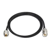 Antenna Extension Cable UHF PL259 to SO239 Female for Vehicle CB Radio Ham Radio