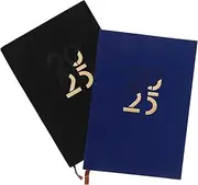 Operitacx 2Pcs Portable Planner Books Academic Notebooks for Daily Use PU Material Modern Design for Office Students and Teachers