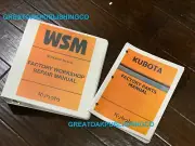 Kubota MX5100 HST Tractor Workshop Service Manual and Parts manual in BINDER