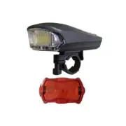 Bike Light Bicycle Front +Back Rear Taillight Cycling Safety Waterproof AAA Batt