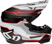 6D HELMETS ATR-2 Helmet - Phase - White/Red - Part Number 12-2839
