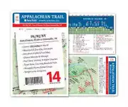 Appalachian Trail Map AT-14 Port Clinton, PA - Unionville, NY