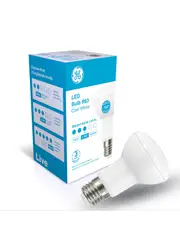 GE 7.8W LED ES R63 Globe in Cool White