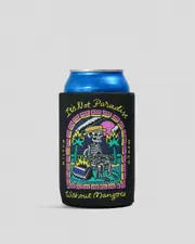 [Milton Mango] Milton Mango No Mangoes In Paradise Stubby Cooler in Black One Size