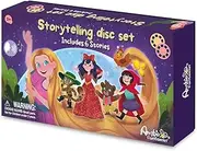 Storytelling 12 Disc Supplementary Set Featuring 6 Fairytale Stories [NOT Includes in Projector], Ideal Boys Girls Kids STEM Education Flashlight Story Telling Toys