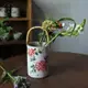 新中式手工陶瓷花瓶復古擺件景德鎮手繪居家花插桌面花器 (8.3折)