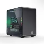 ElectroCookie Raspberry Pi 5 Case Aluminum Mini Tower Case Cooling Fan Color C