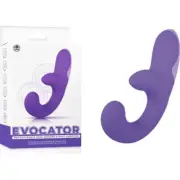 Evocator G-Spot & Clitoris Purple Dual Motor Vibrator - Model EVO-1002 - Women's