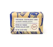 Trader Joe's Savon de France Oatmeal Exfoliant GINGER ALMOND Soap 8.8 OZ