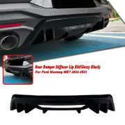 Gloss Black Rear Bumper Diffuser Lip Kit For Ford Mustang MK7 2024-2025 (for: Ford)