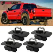 4Pcs Truck Bed Tie Down Anchors Retractable D Ring For Ford F-150 1998-2014