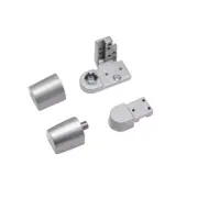 Right Hand Offset Door Pivot Hinge Set Kawneer Style Aluminum Tamper Proof