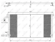 Fits Peugeot 106 2000-2004 Citroen Saxo 1999-2004 Air Conditioning Condenser AST