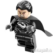 BM096c Lego Superman Black Zero Escape - General Zod Minifig with Cape 76009 NEW
