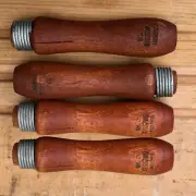 4 VTG NOS Disston "Stronghold" No.2 File Handles