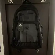 Rolling Backpack for Travel, 4 Wheels Laptop Backpack for Men/Women 18”