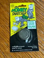 Franco Funnee Stuff Money Snatcher Gag Goof 10139 Taiwan Funny 1991 NOS