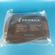 SOLIDBACK Back Pain Relief Compression Belt Lower Back Brace Chronic Lumbar (M)