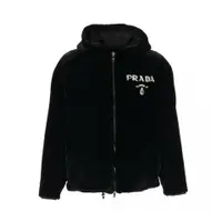 在飛比找PopChill優惠-[二手] 【日本直送】 PRADA 普拉達 剪羊毛 絨毛 夾