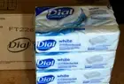 Dial Antibacterial Bar Soap, Refresh & Renew, White, 4 oz, 24 Bars