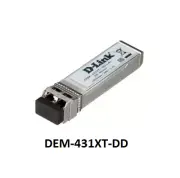 D-Link 10GBASE-SR SFP+ 850nm Multi-Mode Transceiver DEM-431XT-DD 80/300m DDM