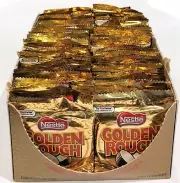 900675 BOX OF 48 x 20g PACKETS OF NESTLE'S FAMOUS CHOCOLATE GOLDEN ROUGH! AUS