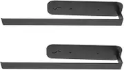ARTIBETTER 2pcs Stainless Steel Magnetic Fridge Shelf for Kitchen Bathroom Storage Towel Toilet Paper Holder