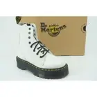 Doc Martens Jadon Platform White combat ankle boots size 5 M laces Dr. Womens