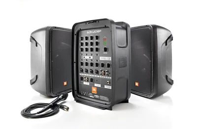 JBL EON208P 300w Portable PA System with Speakers 8 Ch Mixer Mic & Bluetooth